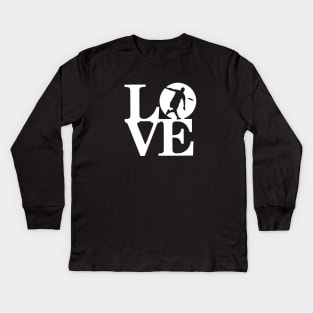 Love Disc Golf Disc Golf Lover Disc Golfing Design Kids Long Sleeve T-Shirt